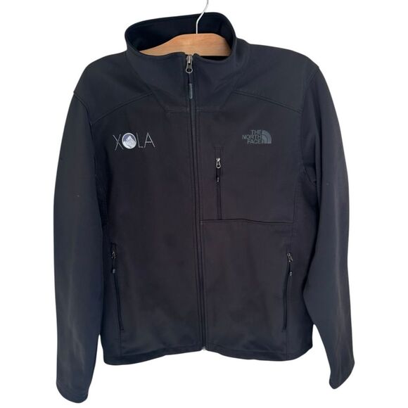 The North Face Heavyweight Soft Shell Jacket Men's Black *Logo* size medium - Picture 1 of 8